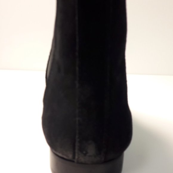 Walk London Black Suede Chelsea Boots(New) - Picture 3 of 4
